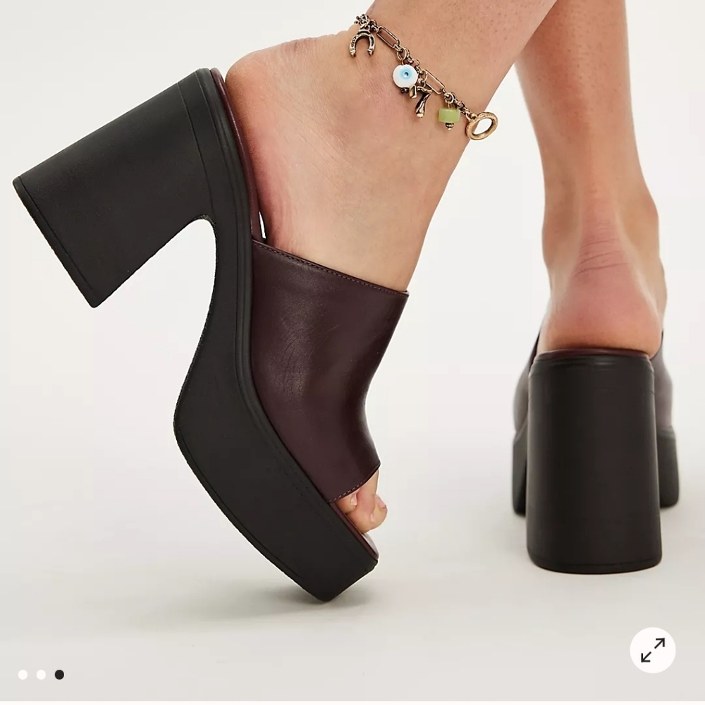 Free People Zoe Platform Shoes - Size 8